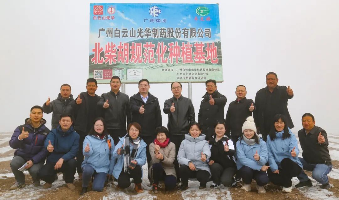 尺度引领监管科学 保障质量推进发展——省局专家查抄组光临白云山优惠活动办理大厅公司甘肃柴胡基地领导